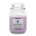 18 Oz. Scented Candle with Bubble Lid - French Lavender